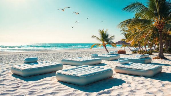 Top 5 matelas gonflables pour un confort à la plage